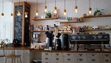 Small business coffee shop